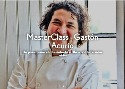 Gastón Acurio Masterclass